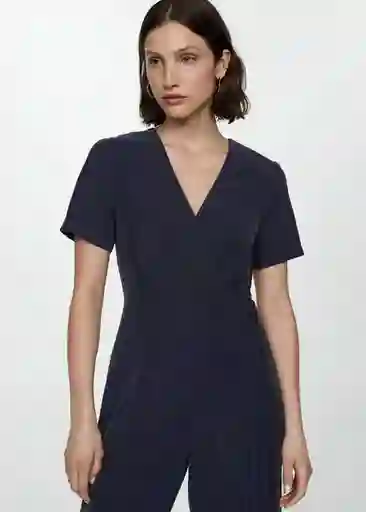 Enterizo Mono Boscol-H Navy Talla S Mujer Mango