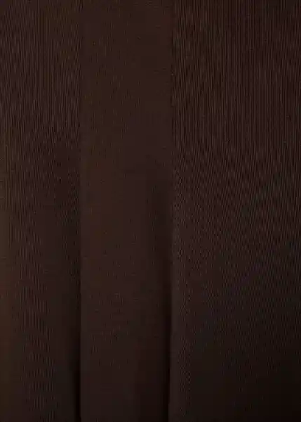 Vestido Sicily Chocolate Talla M Mujer Mango