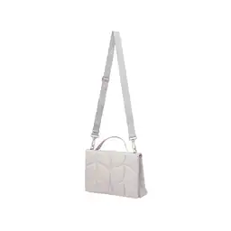 Bolso Crossbody Acolchado Gris Miniso