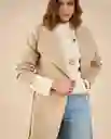 Chaqueta Beige Taupe Medio Talla M 622G221 Esprit