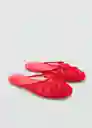 Zapatos Filipa Rojo Talla 40 Mujer Mango