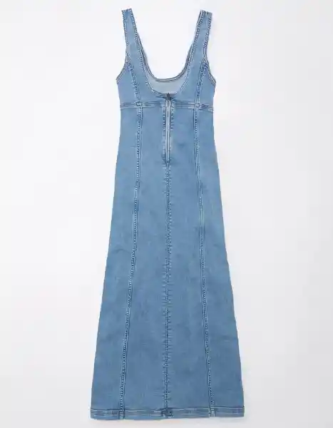 Vestido Mujer Azul Talla: 2 American Eagle