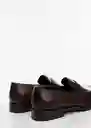 Zapatos Estoril Marrón Talla 46 Hombre Mango