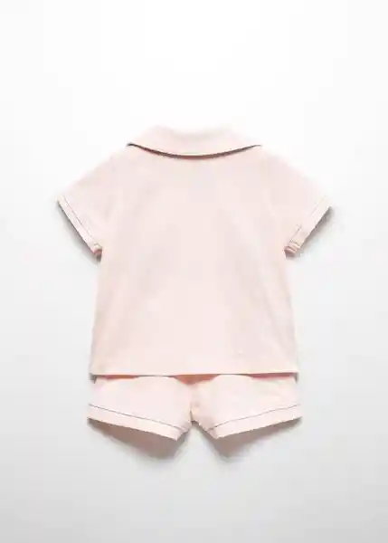 Set Pijama Cliviab Rosa Talla 72 Niñas Mango