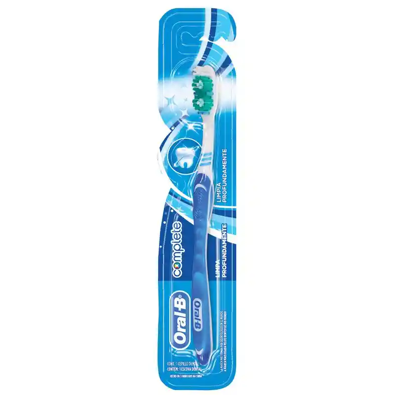 Oral-B Complete Limpieza Profunda Cepillo Dental 3 Unidades