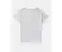 Camiseta Corta Mujer Gris Talla X-Small American Eagle