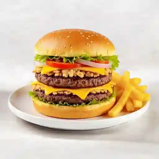 Hamburguesas Doble Carne