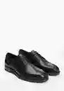 Zapatos Madrid Negro Talla 40 Hombre Mango