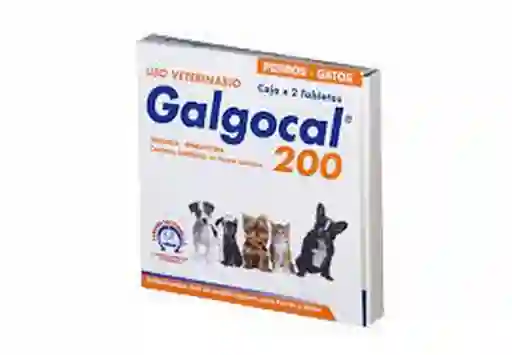 Galgocal 200 Antiparasitario 2 Tabletas