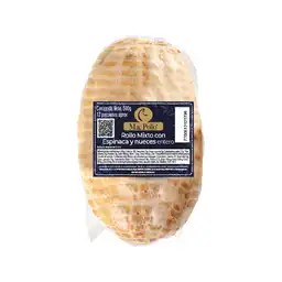 Rollo Mac Pollo Espinaca Nueces Entero