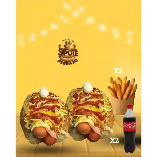 Duo Sipote Perrazo Americano Doble