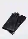 Guantes Tania Negro Talla M Mujer Mango