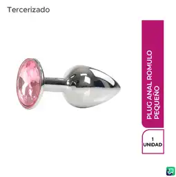 Pleasure Boutique Plug Anal Romulo Pequeño Rosa