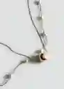 Collar Luz Oro Talla 99 Mujer Mango