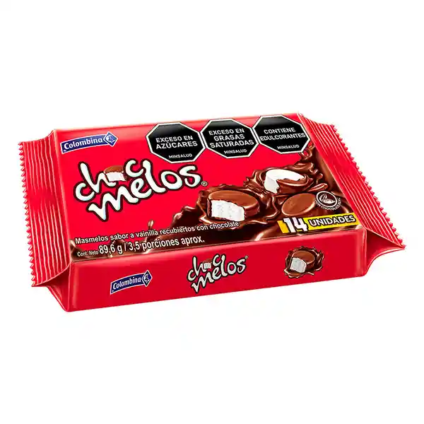 Chocmelos Masmelo Bandeja 89.6 g