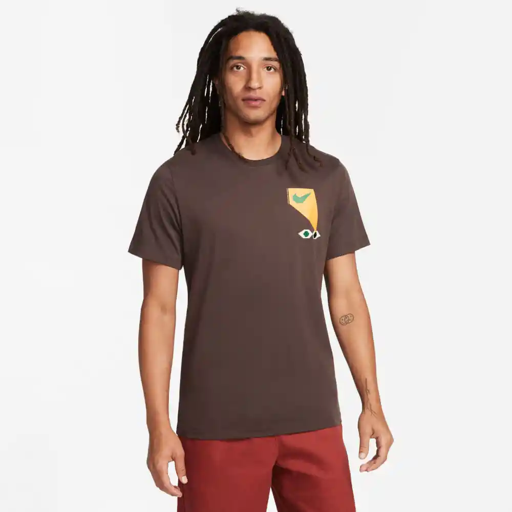 Nike Camiseta Nstee Oc Pack 3 V2 Hombre Cafe S