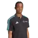 Adidas Camiseta Polo F1 Mercedes Benz de Hombre Negro Talla L