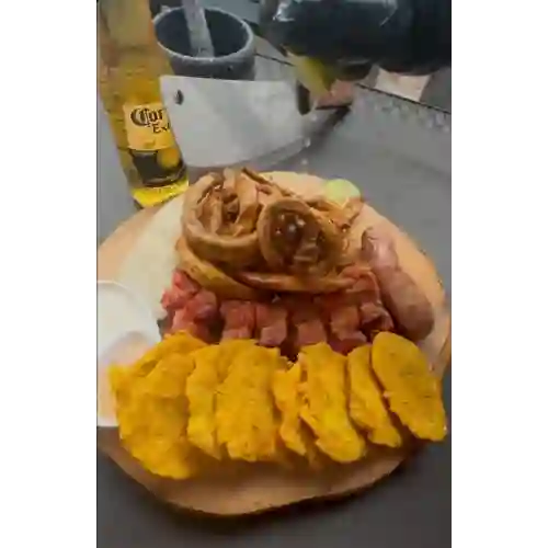Chicharron Barril , Chinchurria, Chorizo