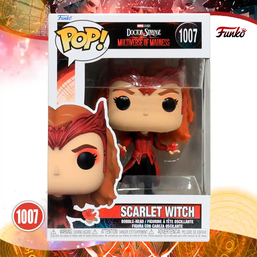 Funko Pop! Figura Colección Marvel Doctor Strange Scarlet Witch