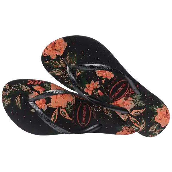 Sandalias Organic Negro/Oscuro Ceniza T. 38 4132823 Havaianas