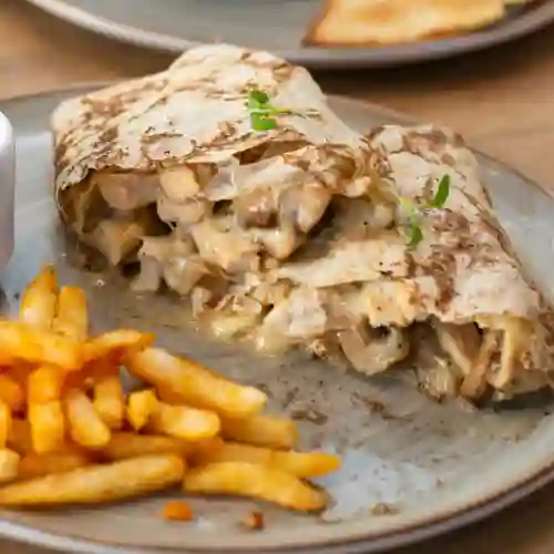 Wrap Pollo Champiñones