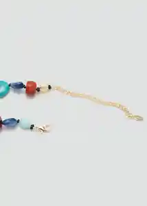 Cinturón Astrid Turquesa Talla M Mujer Mango