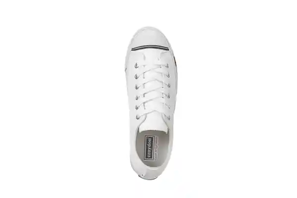 Croydon Tenis Royal lo Cut Para Hombre Blanco Talla 28