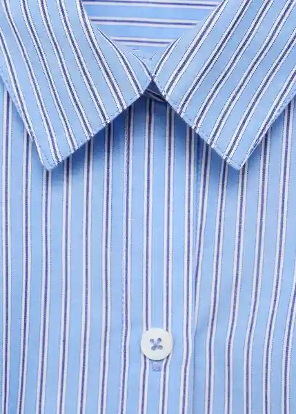 Camisa Alicia Azul Talla 12 Niña Mango