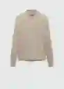 Jersey Antiguap Beige Talla XXL Hombre Mango