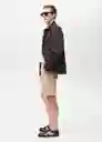 Bermuda Gracia Beige Talla 42 Hombre Mango