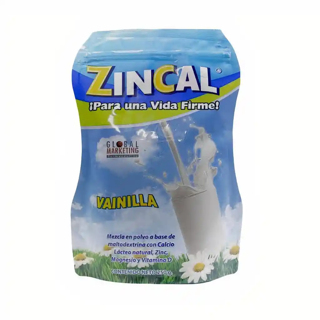 Zincal Suplemento Alimenticio Vainilla 250 G