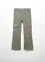 Jean Susana Khaki Talla 11 Niñas Mango