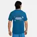 Nike Camiseta Uv Hyverse Gx Para Hombre Azul Talla M