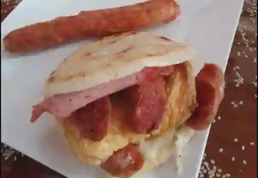 Arepa Chorihuevo