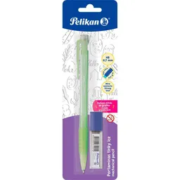 Pelikan Portamina Tinky Ice Negro Con Minas 0.7 m