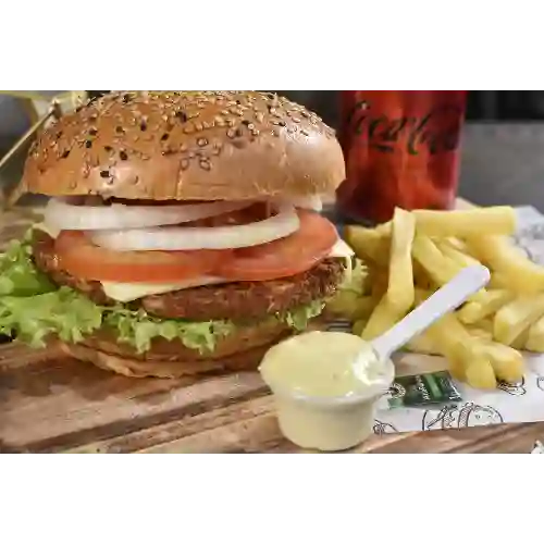 Combo Hamburguesa de Pollo