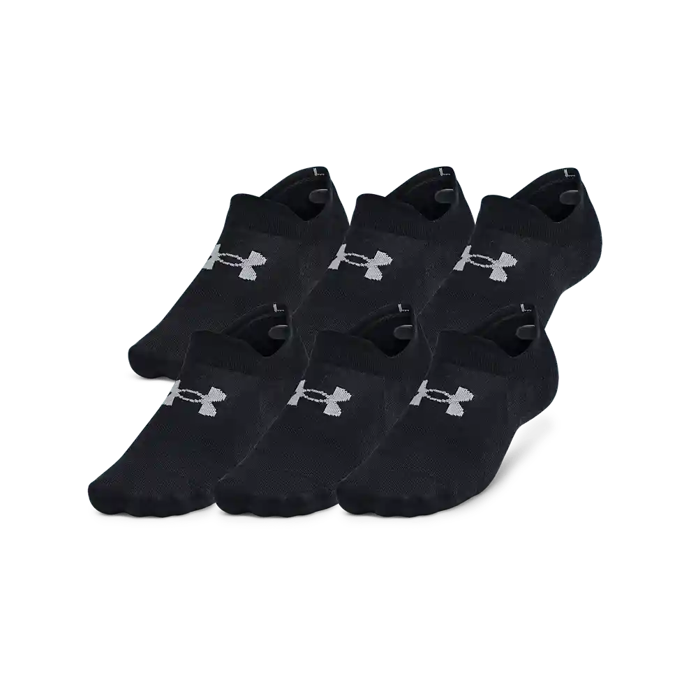 Under Armour Medias Essential Ult Hombre Negro MD 1386240-001.