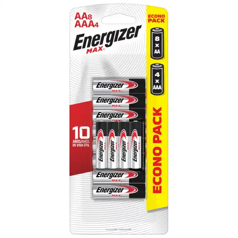 Energizer Max Pila Aaa-4