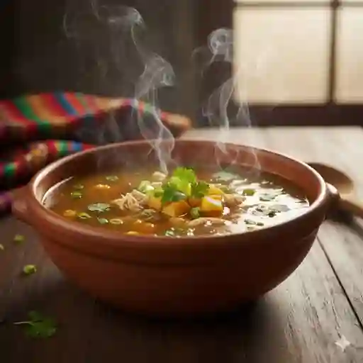 Consomé o sopa pequeña