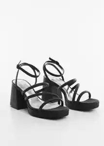 Sandalias Lea Negro Talla 36 Niñas Mango