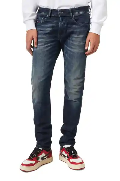 Diesel Jean Sleenker-X Para Hombre Azul Oscuro Talla 31