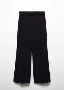 Pantalón Iguana Negro Talla 52 Mujer Mango