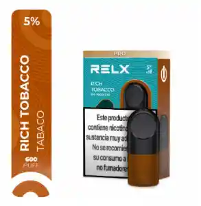 RELX Pod 1-Rich Tobacco-5%