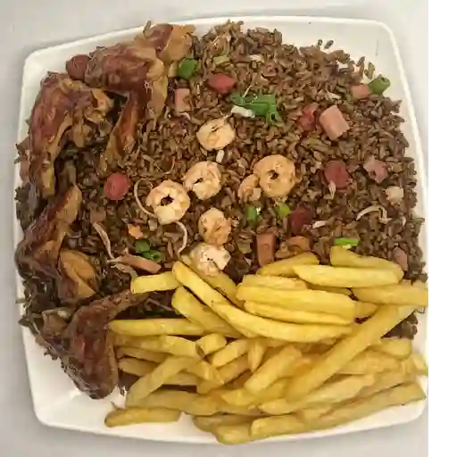 Combo 1 kilo costillas y papas
