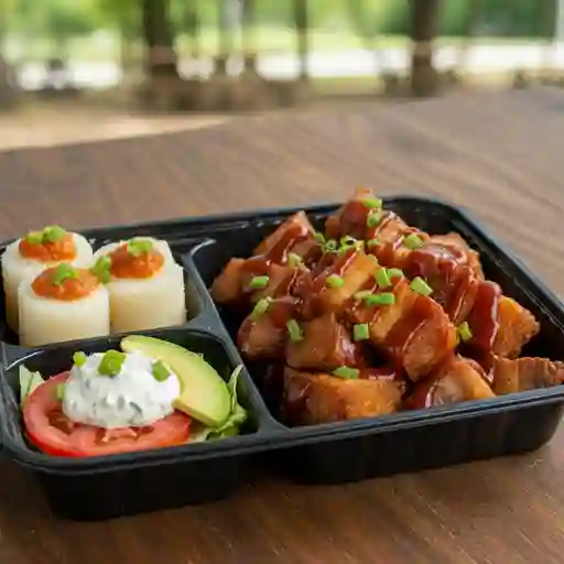 Chicharrón bbq