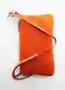 Bolso P Toutou Naranja Talla 99 Mujer Mango