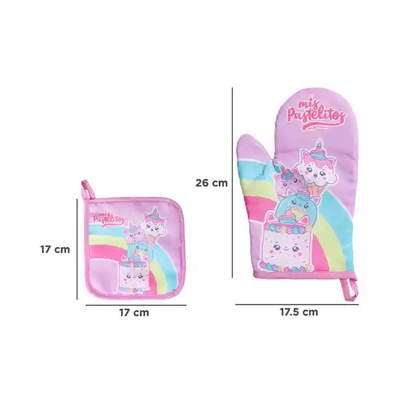 Set de Cocina Unicornio Serie Mis Pastelitos Miniso