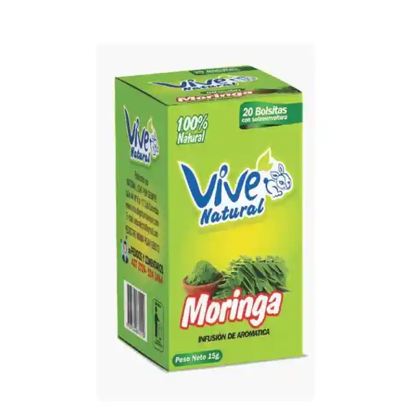 Vive Natural Infusión de Moringa