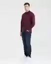 Camiseta Oxford Masculino Morado Sombrío Ultra Oscuro L Chevignon
