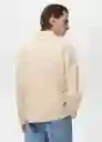 Chaqueta Alicudi2 Beige Talla L Hombre Mango